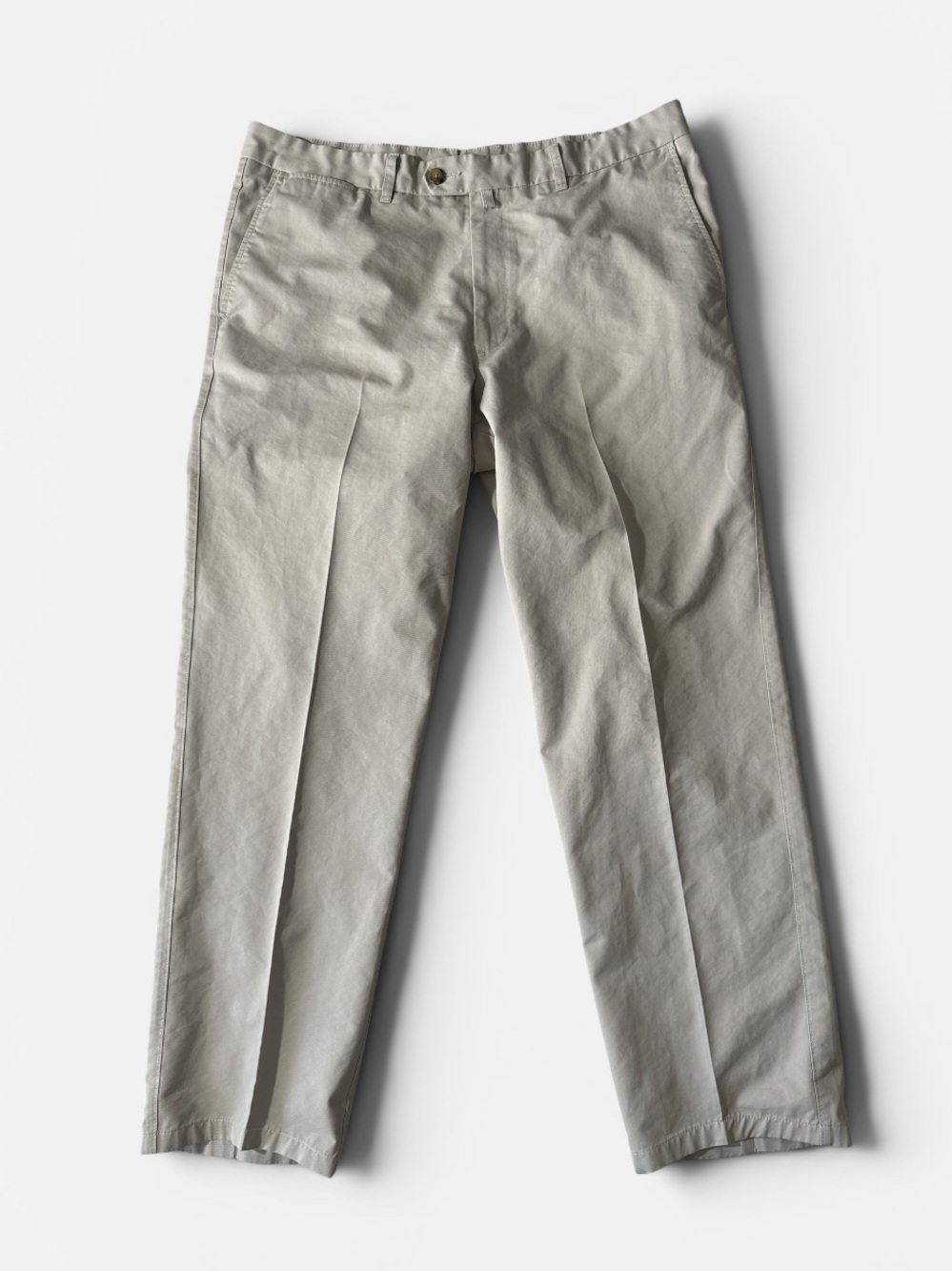 Zegna Sport mens 39x31 beige khaki tan performance chino pants EUC
